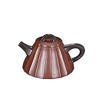 China Yixing Teapot Handmade Red Clay Purple Sand Bastard Shidou Teapot Original Mine Zhou Guizhen 260ml