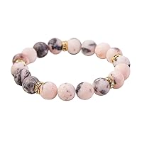 anxiety bracelet for women，pulseras para mujer ，chakra bracelets Relieve anxiety and stress,gifts for women in their。 (pink)