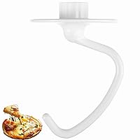 Lawenme Stainless Steel Dough Hook Attachment for KitchenAid 4.5-5 Quart Tilt-Head Stand Mixer, K45dh Dough Hook Replacement for Ksm90 and K45