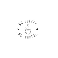No Coffee No Workee: Lined Blank Notebook Journal With Funny Sassy Sayings, Great Gifts For Coworkers, Employees, Women, And Family