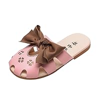 Glitter Shoes for Little Girls Slippers Bowknot Kids Indoor Shoes Casual Girl Flip Todder Beach Kids Slip on