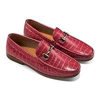 Mens Dress Loafers Shoes | Formal Fashionable Stylish Dress Driving Loafers Slip On Casual Shoes with Buckle | Suitable for Daily, Business & Wedding wear
