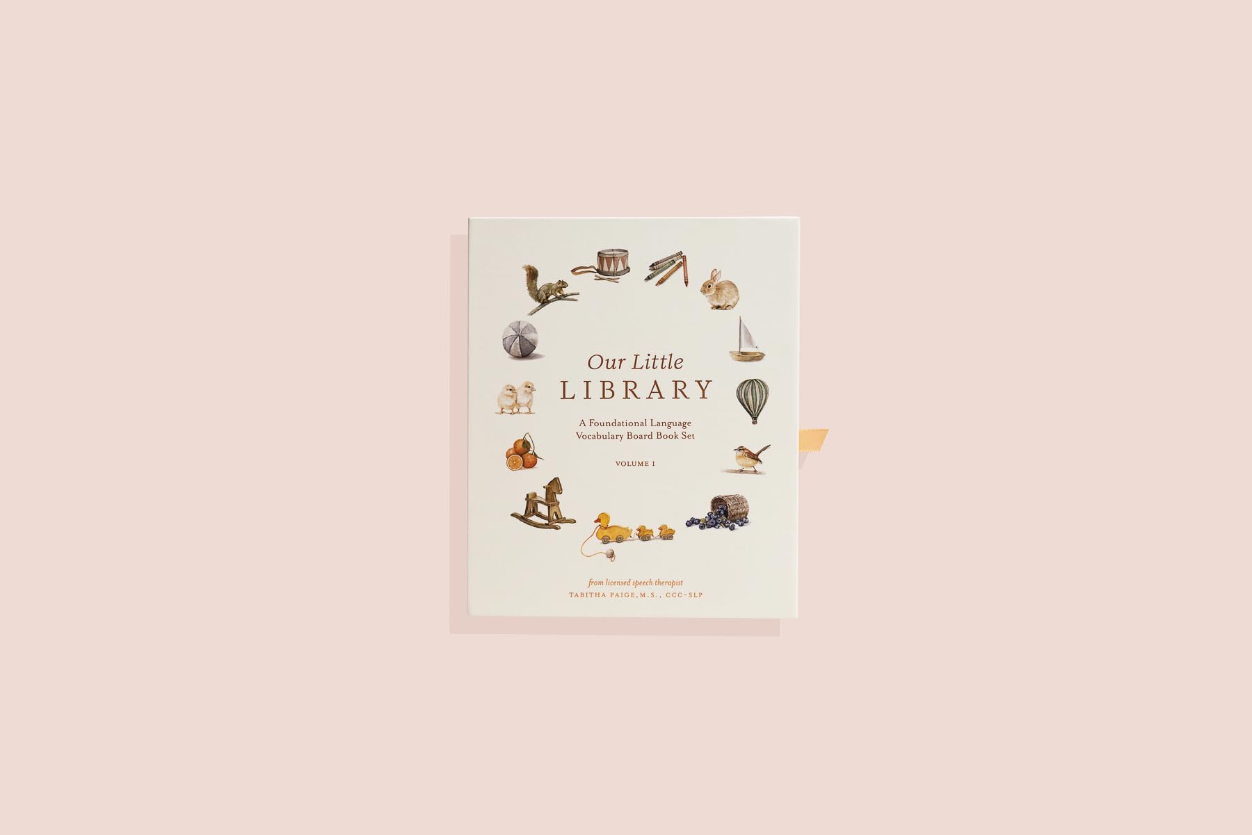 Our Little Library: A Foundational Language Vocabulary Board Book Set for Babies