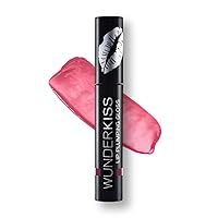LIPS Makeup Lip Plumping Lip Gloss Berry Pink With Collagen and Hyaluronic Acid For Natural Glossy Plumper Lips, Wunderkiss