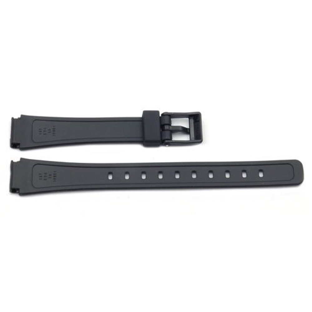 Casio 71606922 Black Rubber Watch Band 13/15.5mm