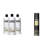 TRESemmé Conditioner Moisture Rich 3 Count Dry Hair 28 oz, Extra Hold Hairspray 14.6 oz Frizz Control