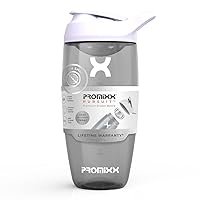 Promixx PURSUIT Gym Protein Shaker Bottle – Premium Sports Blender Bottles for Protein Mixes and Supplement Shakes – Easy Clean, Durable Protein Shaker Cup
