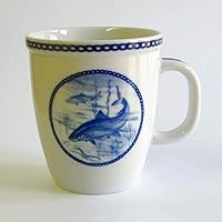 Fishing Hook Absolutely Porcelain Mug For all Dog Lovers Size 4.2 inches