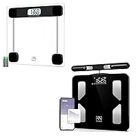FITINDEX Scale for Body Weight with LCD Display