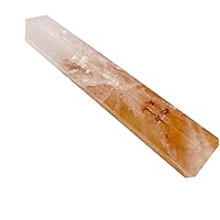Jet Rare Crystal Lithium Quartz Obelisk 3.5 inch Approx. Jumbo Energized Cleansed Charged Agate Authentic Gemstone Genuine Crystal Jet International Image is JUST A Reference Handcrafted