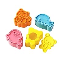 Troquel Sandwich Sandwiches Cutter cookie cutters Mini Animated Dolphin Dolphin Pan Cutter Pan Cutter Bread and Sealant Sealant for 4pcs 4pcs