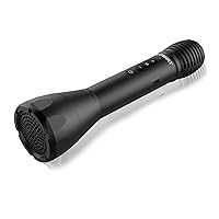 TAKSTAR 2-in-1 Bluetooth Wireless Microphone & Voice Amplifier, Portable Handheld Mic Speaker for Karaoke, Meeting, Outdoors, Speech, Party - DA10 (Not a Record Mic & Can't Connect Extra Speaker)