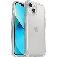 iPhone 13 Clear Case Symmetry Clear Series (Anti-Yellowing. Shockproof) and Amplify Glass Screen Protector