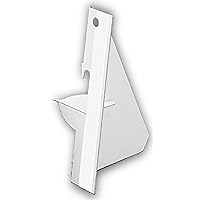 Self Stick Display Easels (Pk of 20) 3-inch Tall White Single Wing