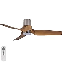 Lucci air Nautica Ceiling Fan with Lighting Ceiling Fan with 3 Blades with Remote Control Diameter 132 cm
