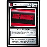 Star Trek CCG 1E Premier Limited (B Border) AUTO-Destruct Sequence 110U