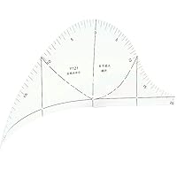 Sleeve Ruler Tailor Tool Sleeve Curve Ruler Help to Draw Sleeve Pattern 330 * 140mm