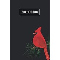 Cardinal Notebook: Perfect Gift for Cardinal Lovers: Lined Journal Notebook for Taking Down Notes, Reflections and Making To-Do Lists