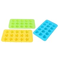 Silicone Tray Molds,Epoxy Resin Molds,3Pcs Household DIY Silicone Mold Tray for Cake Chocolate Candies Making Kitchen Baking Tools, Silicone Tray Molds,Epoxy Resin Molds,3Pcs HousehoMold Silicone
