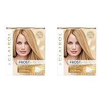 Nice'n Easy Frost & Tip Original Hair Dye, Light Blonde to Medium Brown Hair Color, Pack of 2