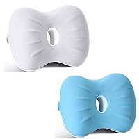 Knee Pillow - Foam Support Pillow for Side Sleepers, Memory Foam Leg Pillow for Sleeping, Pain Relief for Sciatica, Back, Hips, Knees, Joints
