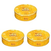 Bauducco Butter Cookies Tin - Convenient Sorted Butter Cookies in a Tin - Delicious Sweet Snack or Gift - 12 oz. (1 Tin) (Pack of 3)