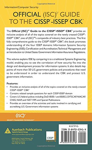 Official (ISC)2® Guide to the CISSP®-ISSEP® CBK® ((ISC)2 Press)