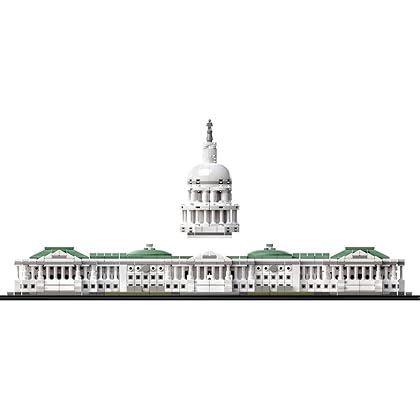 LEGO Architecture 21030 United States Capitol Building Kit (1032 Pieces) (Discontinued by Manufacturer)