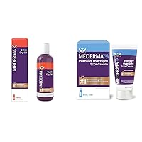 Mederma Quick Dry Oil and PM Intensive Overnight Scar Cream Bundle, 3.4oz Oil with Natural Botanical Extracts and 1.0 Oz Cream Clinically Shown to Make Scars Smaller