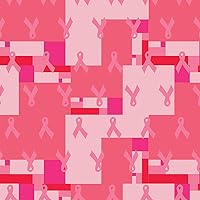 Breast Cancer Awareness Patterns Outdoor Adhesive (Sign) Vinyl 15