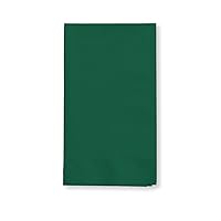 Creative Converting Touch of Color 100 Count 2-Ply Paper Dinner Napkins, Hunter Green , 16
