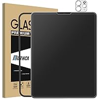 Mothca Matte Glass Screen Protector for iPad Pro 12.9-inch 6th/5th/4th/3rd Generation(2022/2021/2020/2018 Models) Anti-Glare & Anti-Fingerprint No Dazzling 9H Tempered Glass HD Shield Smooth as Silk