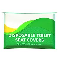 Toilet Seat Covers Disposables Flushable Paper Travel Toilet Seat Covers Biodegrable Accessories for Public Restrooms Flushable Cover for Children Personal Care