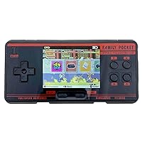 1 PCS FC3000 Classic Retro Handheld Game Console 4000+ Games Player IPS Screen Game Console Best Gift Black