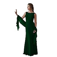 Women's Jewel Neck Tulle Lace Applique Cocktail Dress Sleeveless Short Homecoming Dress Dark Green