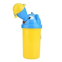 plplaaoo Emergency Urinal Toilet Potty,Baby Portable Urinal Potty Child Emergency Toilet for Camping,Car Travel,Outside,Park and Kid Toddler Potty Pee Training(Yellow)