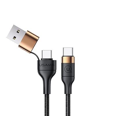 Mua 2 in 2 Charging Cable, Supports 60 WPD, Fast Charging, USB A+C