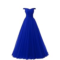 Nina Women's A-Line Tulle Prom Formal Evening Homecoming Dress Ball Gown