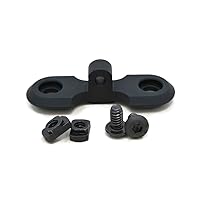 M-Lok Bipod Adapter Mount - Proudly Made in USA - Includes 2 T-Nuts & 2 Screws