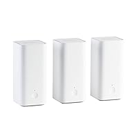 Mesh Wi-Fi System Dual Band AC1200 Coverage Up to 4,500 sq ft (3-Pack) with 3 Gigabit Ethernet Ports and App-Managed Parental Controls, Wi-Fi Router and Extender Replacement