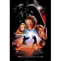 Movie posters STAR WARS EPISODE III - REVENGE OF THE SITH (2005) Original Authentic 27x40 - Double-Sided - Hayden Christensen - Ewan McGregor - Natalie Portman - Ian McDiarmid