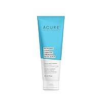 ACURE Incredibly Clear Charcoal Lemonade Facial Scrub -Deep Face Wash Cleansing, Gentle Exfoliates & Detoxifies with Charcoal Scrub, Lemon & Blueberry -For Oily to Normal & Acne Prone Skin, 4 Fl Oz