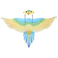 ACSUSS Kids Boys Girls Parrot Bird Wings Shawl and Mask Halloween Christmas Cosplay Costume Fancy Dress Up
