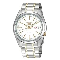 SEIKO Automatic Watch for Men 5-7S Collection - with Day/Date Calendar, Luminous Hands, Stainless Steel Case & Bracelet