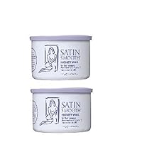 Satin Smooth Honey Wax with Vitamin E 2 Pack by Satin Smooth Satin Smooth Honey Wax with Vitamin E 2 Pack by Satin Smooth