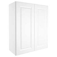 LOVMOR Wall-Mounted Bathroom Cabinet, Medicine Cabinet, Bathroom Cabinet Wall Mounted with Adjustable Shelves & Soft-Close Door, 12