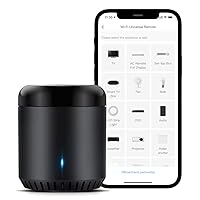 Smart Home Hub, RM Mini3 Smart Wi-Fi IR Universal Remote Control, 2.4GHz Wi-Fi Only, One for All Infrared Controller - Black
