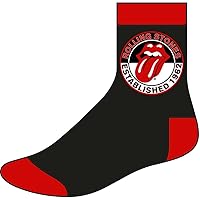 The Rolling Stones Unisex Men's Socks: Established 1962 (UK Size 7-11)