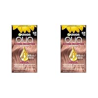 Hair Color Olia Ammonia-Free Brilliant Color Oil-Rich Permanent Hair Dye, 8.22 Medium Rose Gold, 2 Count (Packaging May Vary) (Pack of 2)
