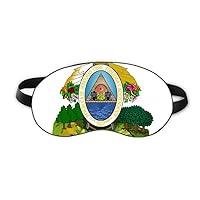 Honduras North America National Emblem Sleep Eye Shield Soft Night Blindfold Shade Cover